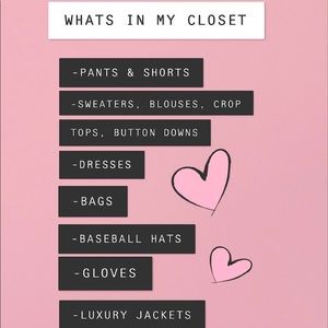 💗 What’s For Sale 💗